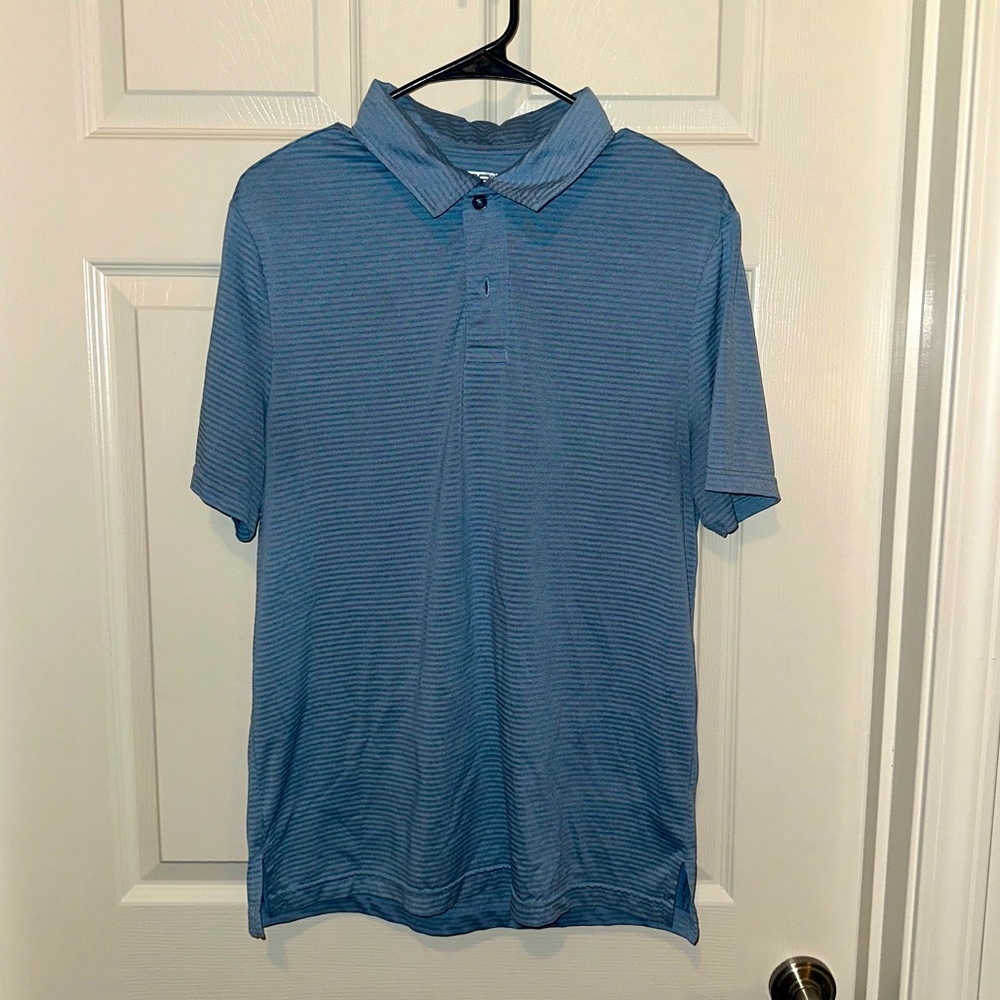 Men’s Medium Baby Blue Golf Polo - Dry Fit Material